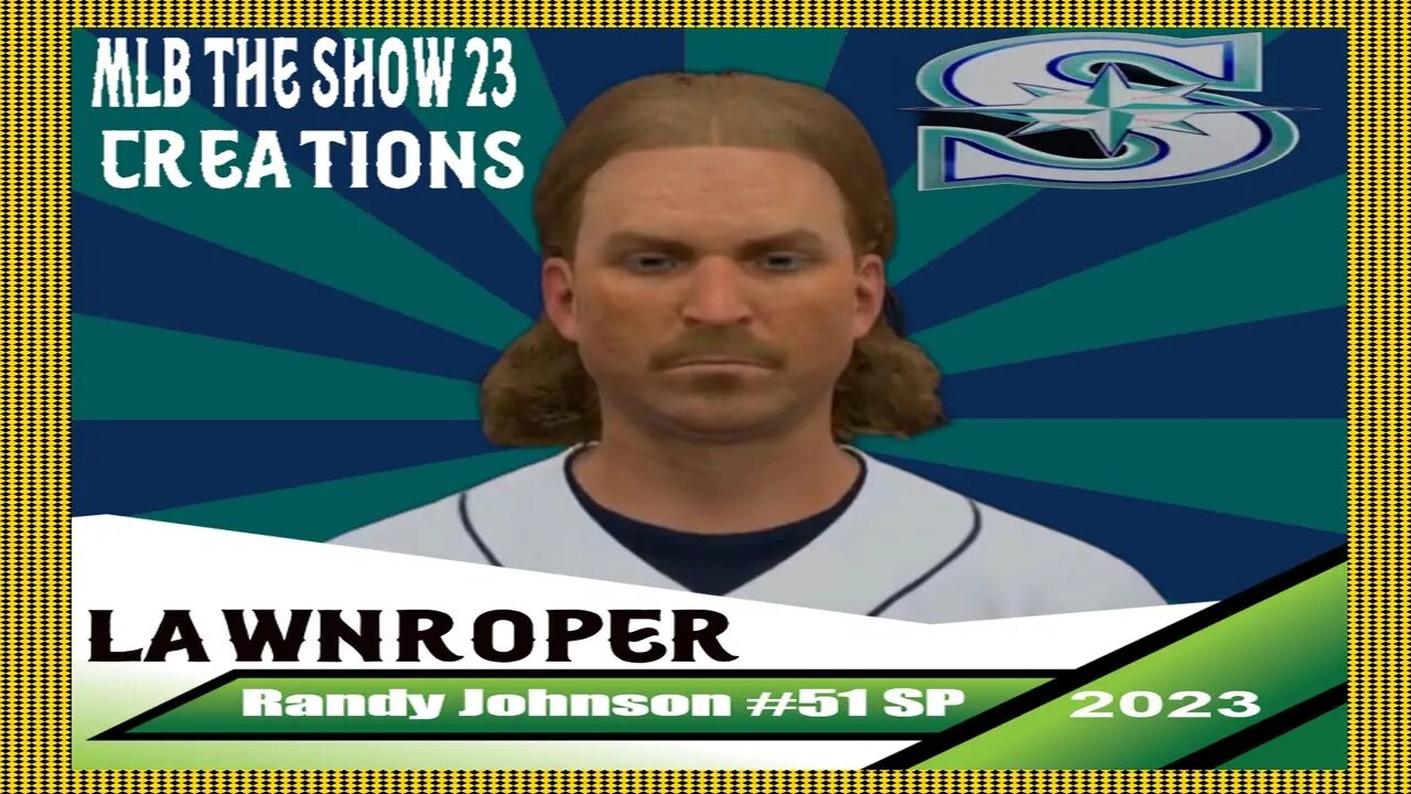 MLB The Show 23 Randy Johnson Creation | V 2.0