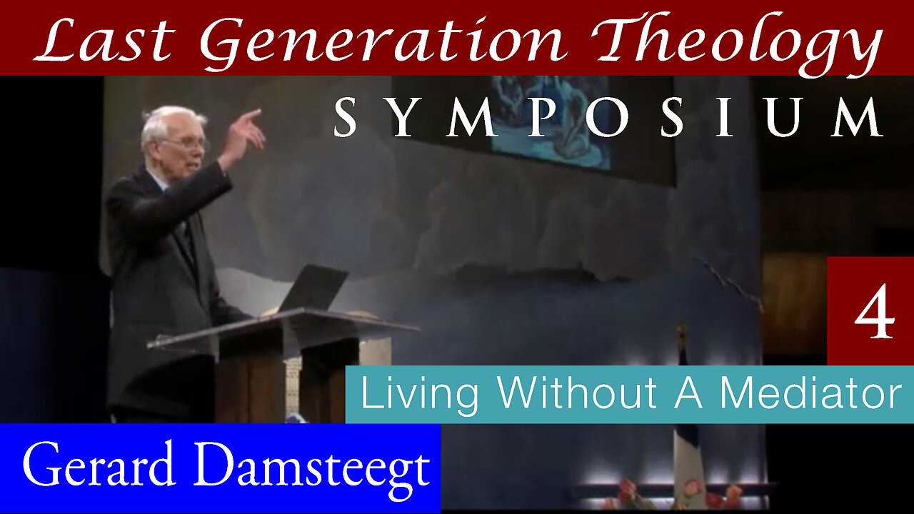 Living Without A Mediator (Gerard Damsteegt)