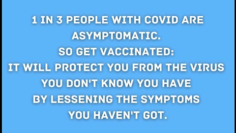 Get Your Jab or Mine Won't Work!