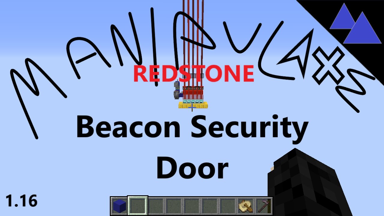 Manipulate Redstone - Beacon Security Door 1.20