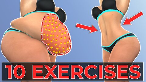 Lose Belly Fat Crazy Fast with These 10 At-Home Exercises!