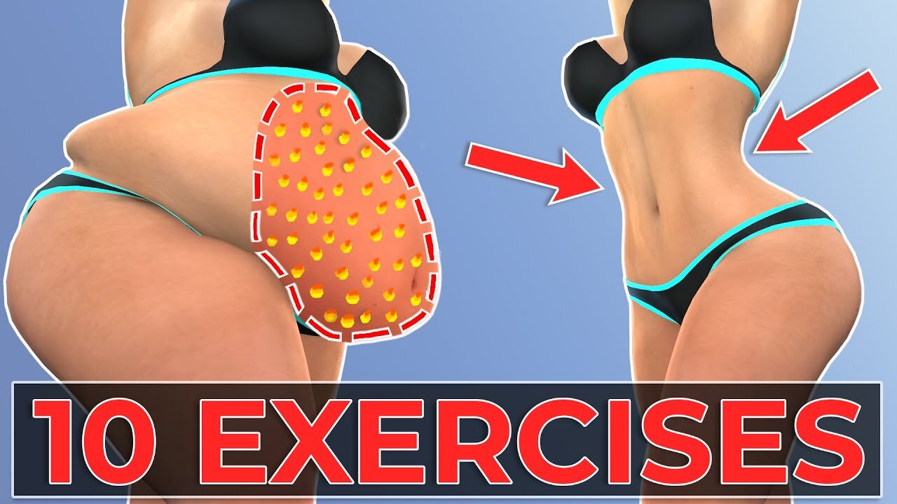 Lose Belly Fat Crazy Fast with These 10 At-Home Exercises!