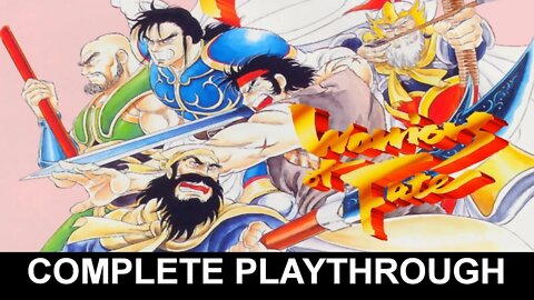 Warriors of Fate (PS4) - Complete Playthrough (Capcom Beat 'Em Up Bundle)