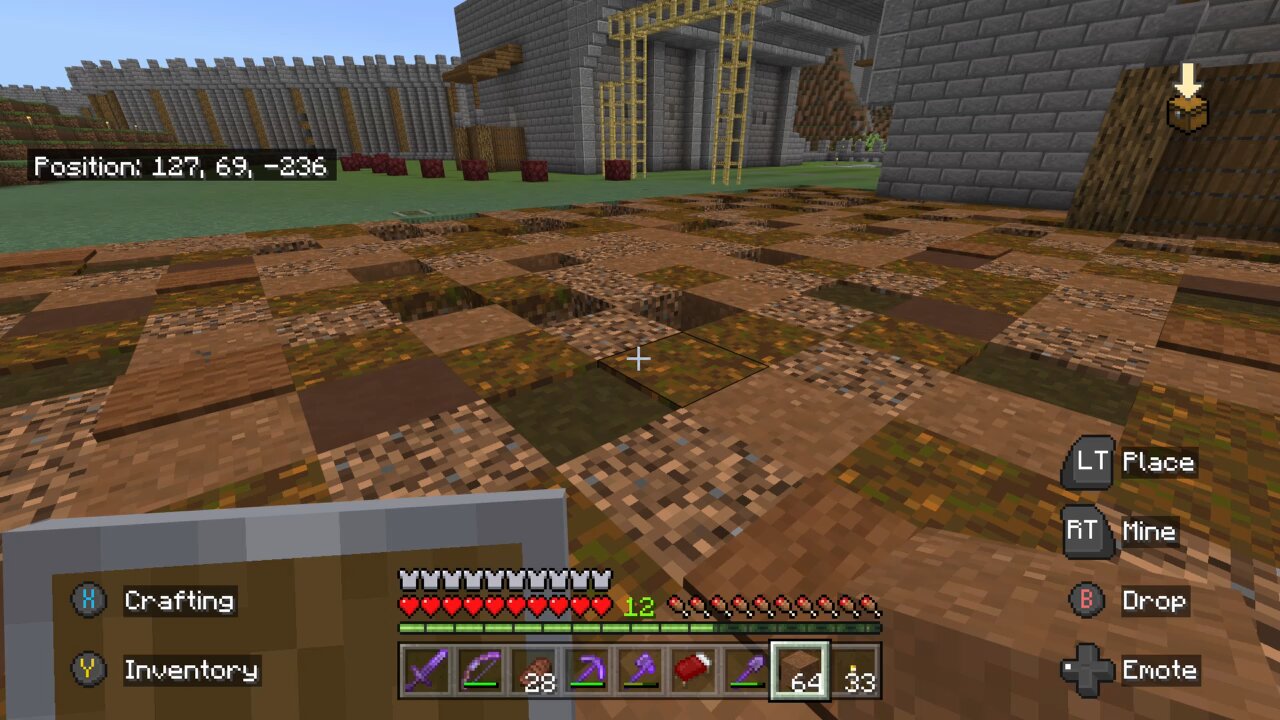 Texturing the dirt road Kingdom’s of Minecraftia Let’s Play Ep 2 part 8