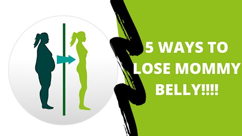 How I'm losing belly fat after pregnancy!