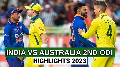 Australia vs India cricket match highlights