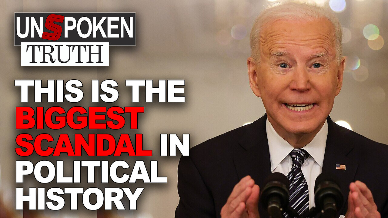 BIDEN corruption - this might be the BIGGEST STORY IN AMERICAN POLITICS ever.