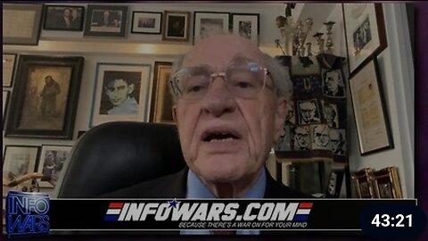 Alan Dershowitz Warns Alex Jones: Trump Indictment Threatens American