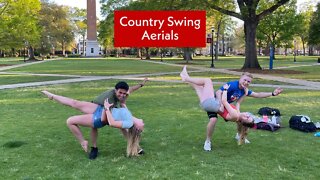 Country Swing Dance Aerials