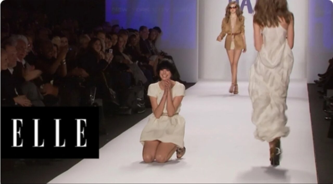 Watch How Gracefully These Models Fall | ELLE