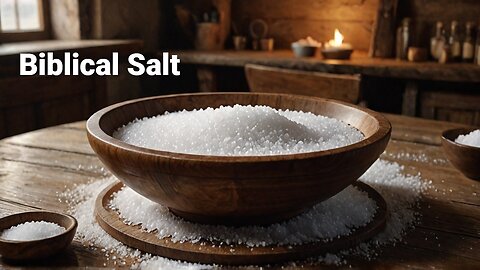 What's the REAL Meaning of Salt in the Bible?