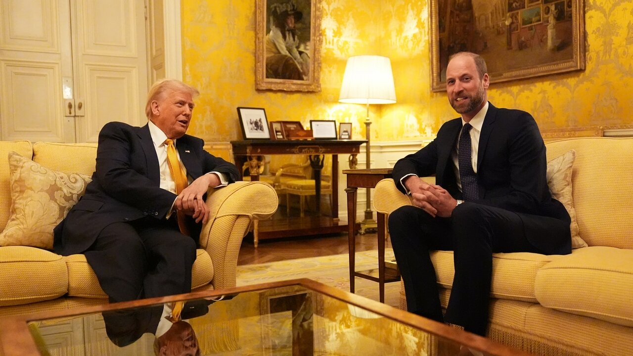 "Trump Welcomes Prince William to Notre-Dame"