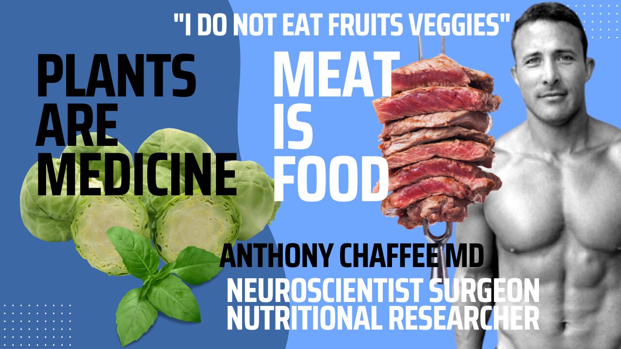 NEUROSCIENTIST NUTRITIONAL RESEARCHER ONLY EATS MEAT 23 YEARS