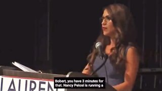 Lauren Boebert Gives Same Answer to Every Debate Question