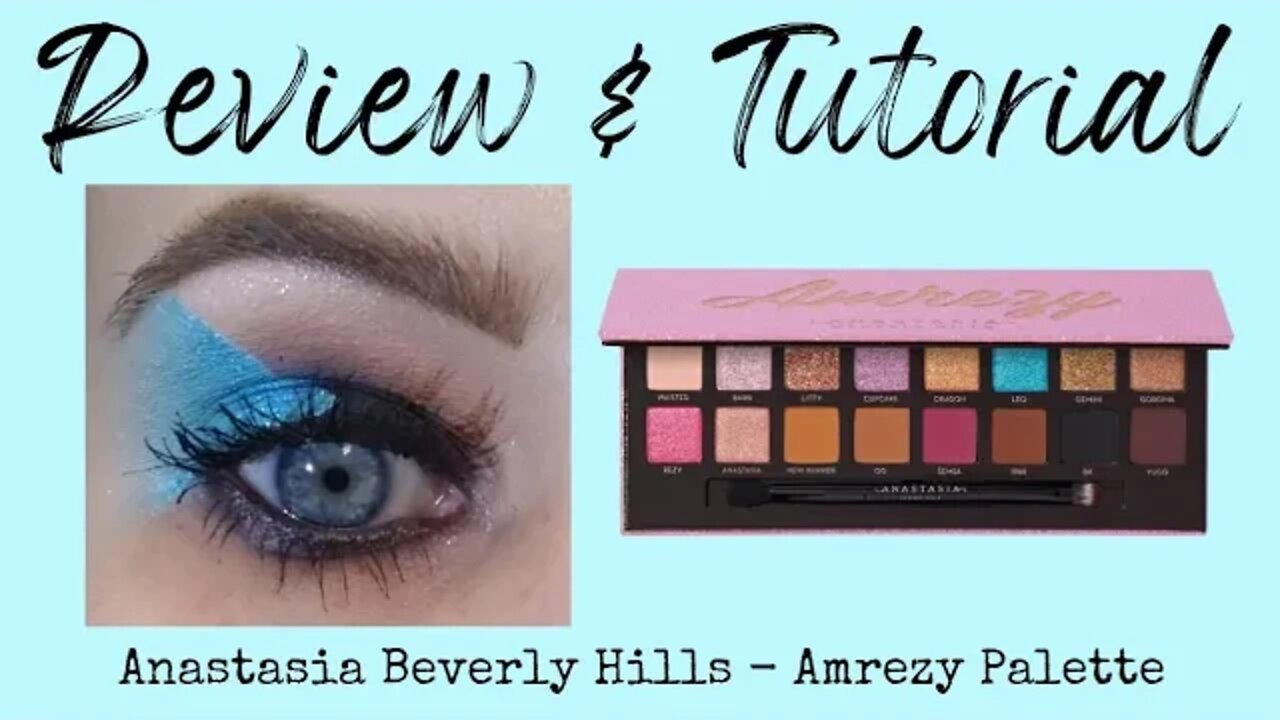 REVIEW & TUTORIAL | anastasia beverly hills: amrezy palette | melissajackson07