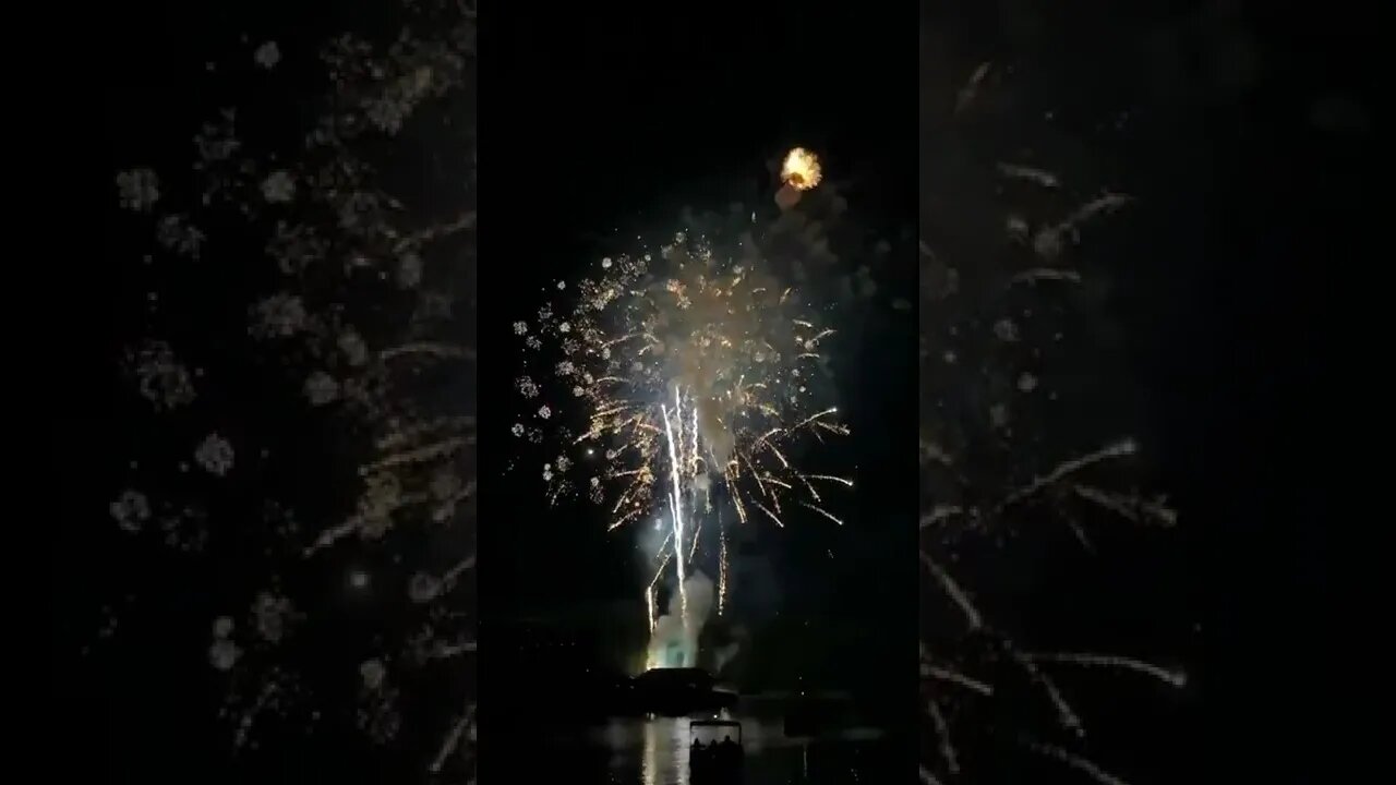 Fireworks In Reverse