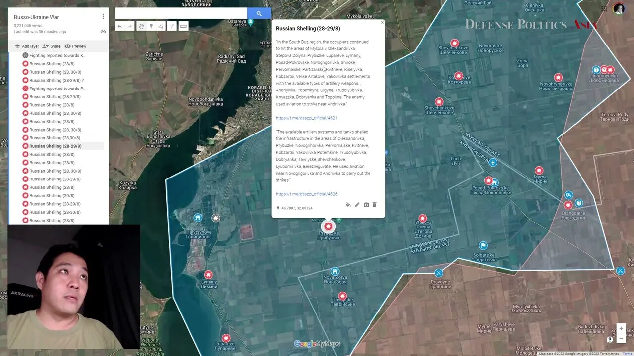 [ Ukraine SITREP ] 184-187 (26-29/8)- Ukr take Soldatske, Lozove, Sukhyi Stavok, Mazanivka, Dmytivka