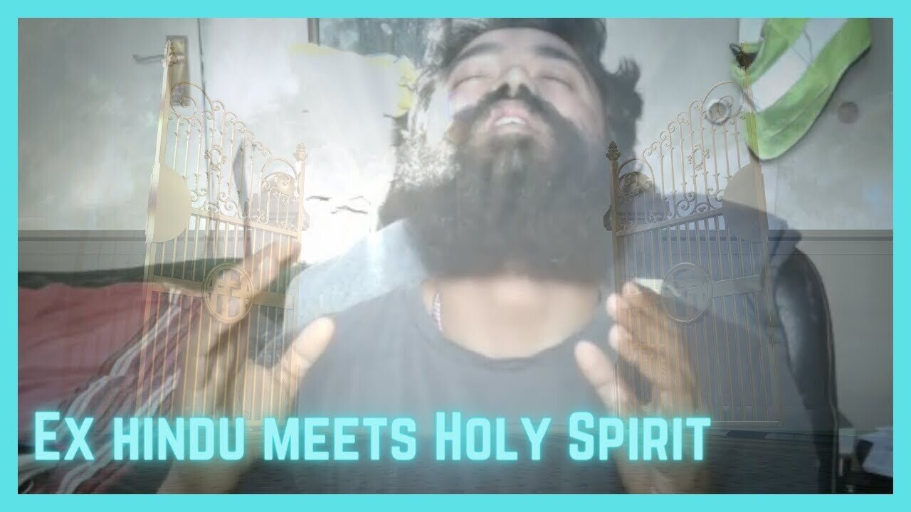 A ex hindu gets filled with the HOLY GHOST!!!