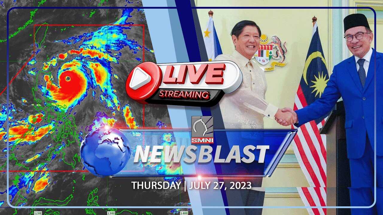 LIVE | Bagyong Egay, nakalabas na ng PAR; panibagong sama ng panahon, nagbabanta sa bansa | JULY 27