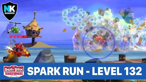 Angry Birds Transformers - Spark Run Series - Level 132 - Featuring Blaster