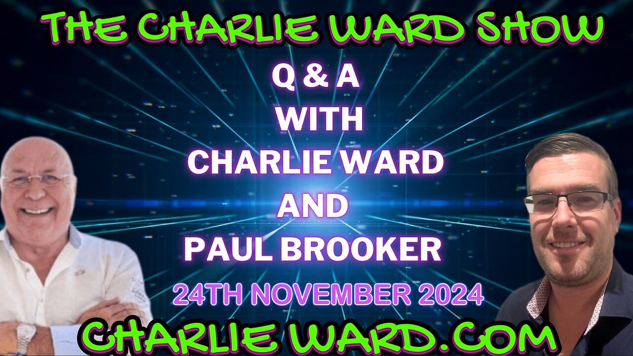 Q AND A WITH CHARLIE WARD & PAUL BROOKER 24th NOV 2023