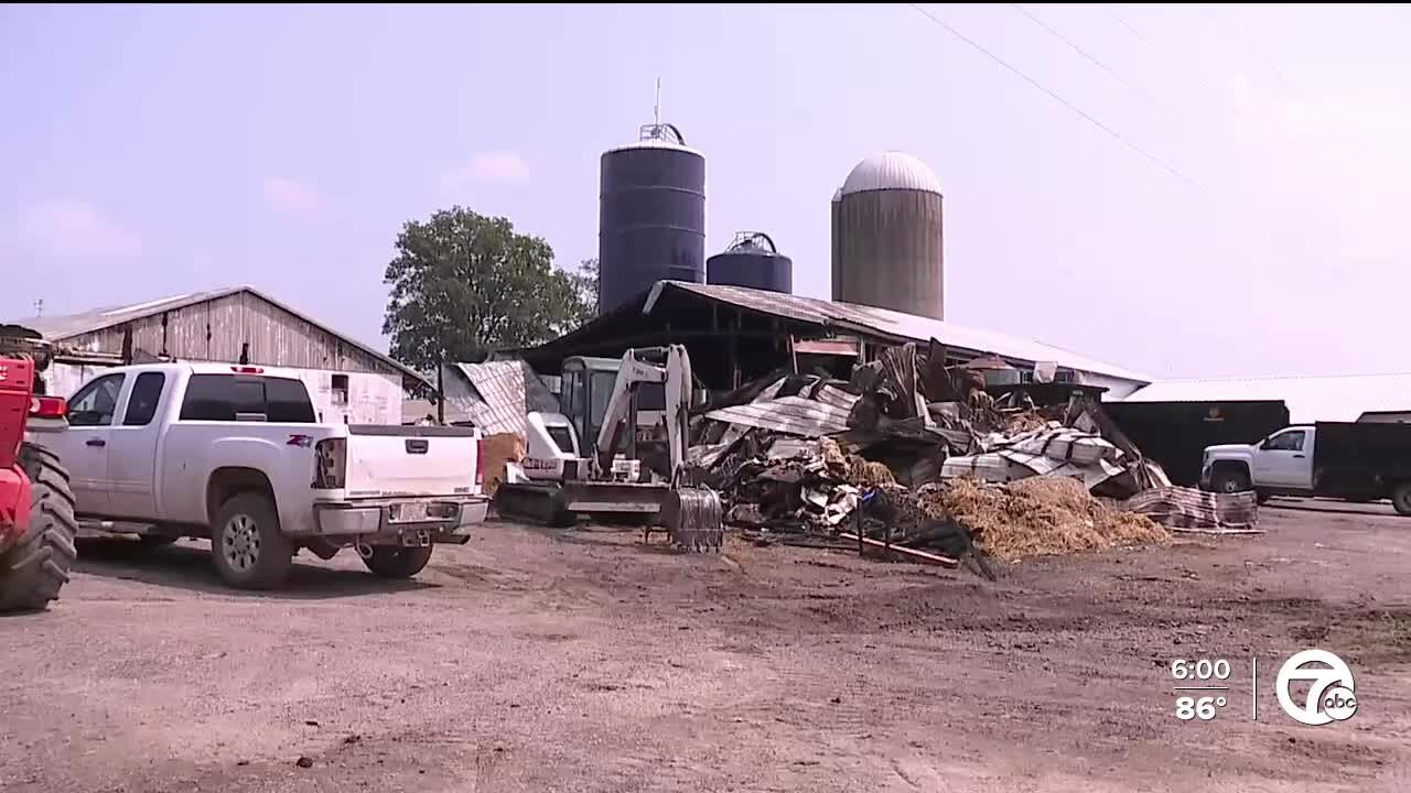 Farm owned by Dee Warner's family burns amid battle to declare her legally dead