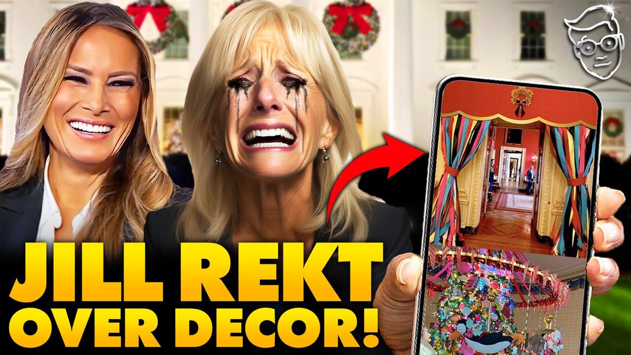 Jill Biden Decorates The White House like a CIRCUS for Christmas, America DEMANDS: 'We Want MELANIA'