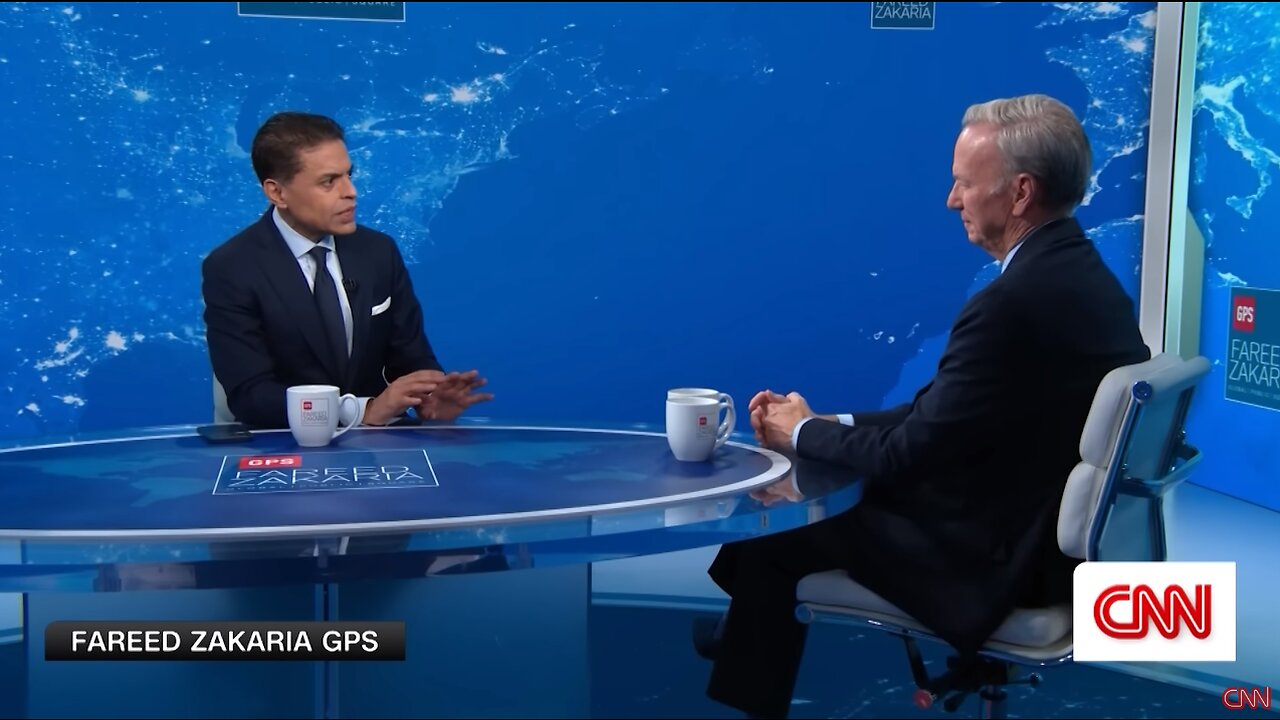 CNN Fareed Zakaria & Ex-Google CEO: "Russia is in this to win"