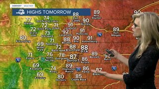 Warmer this weekend, fewer storms