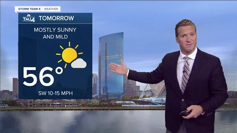 Southeast Wisconsin weather: Highs in the 50s for Saturday