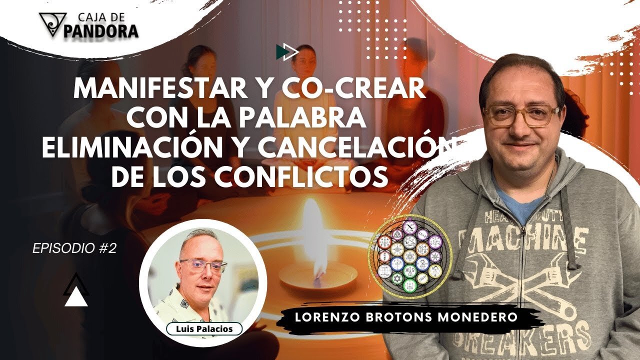 Manifestar y Co-Crear con la Palabra, Eliminación y Cancelación de los Conflictos con Lorenzo Broton