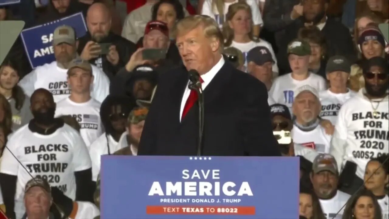 Former President Trump expressed anger at the Biden Administration - Put America First!