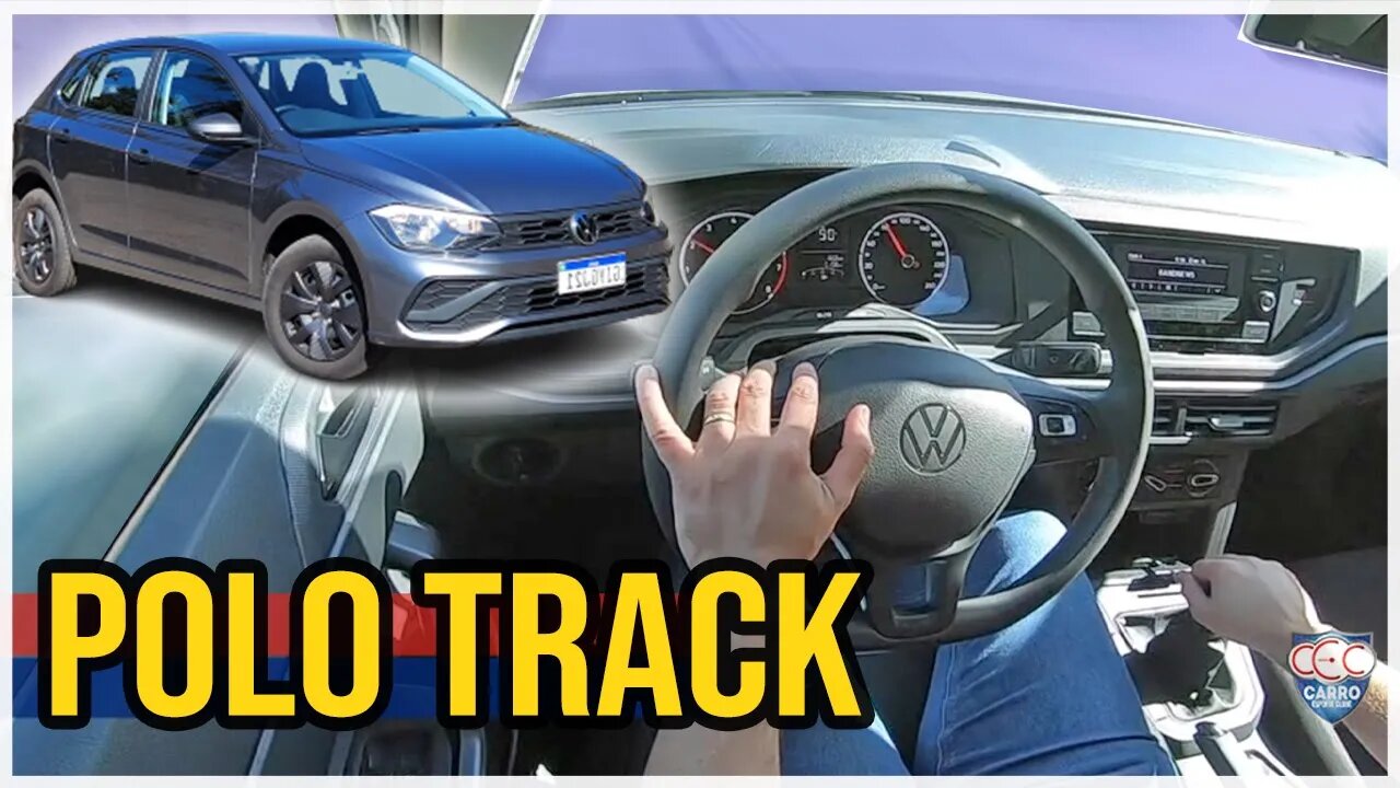 Test Drive POLO TRACK 2024: ECONOMIZE COMBUSTÍVEL!