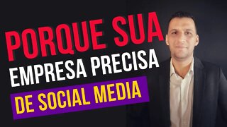 Live #1 - Porque sua empresa precisa de Social Media