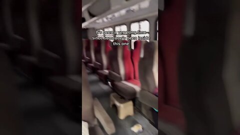 Abandoned Tour Bus in the woods