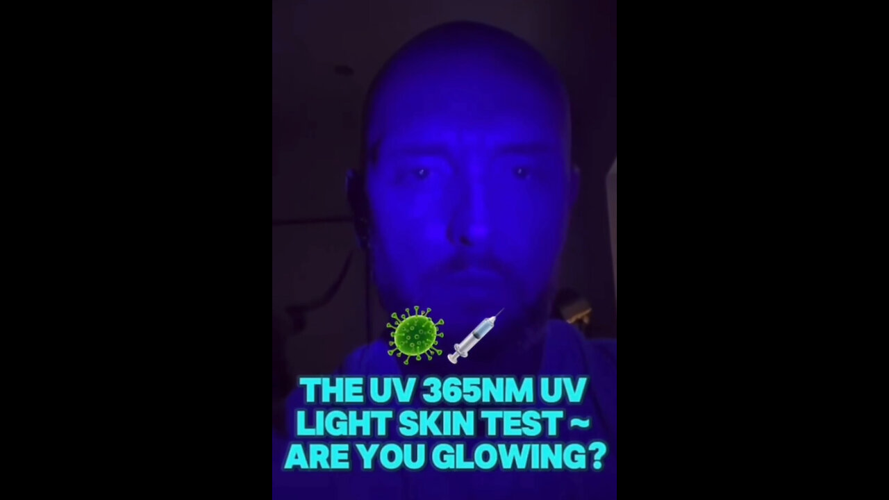 THE UV 365NM UV LIGHT SKIN TEST~ ARE YOU GLOWING?