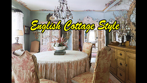 English Cottage Home Decor.