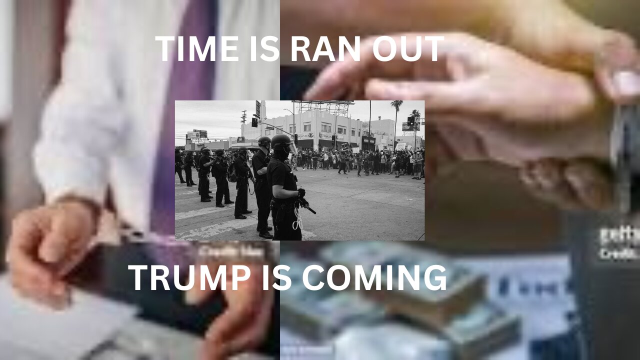 PROPHETIC DREAM/ IT IS THE END OF THE LINE, DONALD TRUMP IS COMING