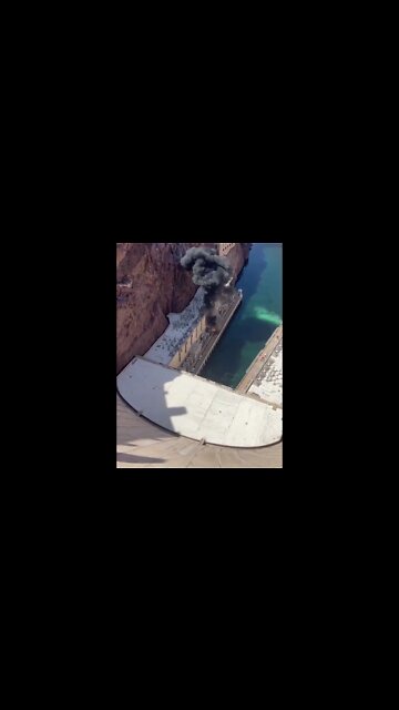 Explosion At Hoover Dam