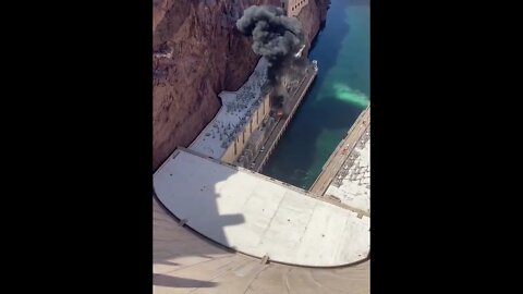 Explosion At Hoover Dam