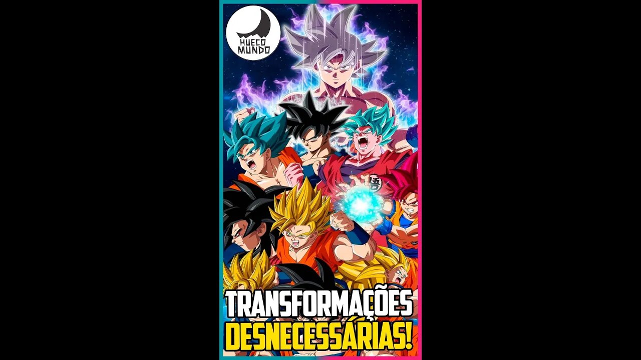 Dragon Ball Super: Transformações desnecessárias? #Shorts | Hueco Mundo