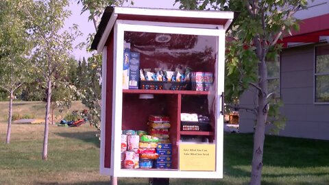 Little Free Pantry Comes To Coaldale - September 15, 2022 - Micah Quinn