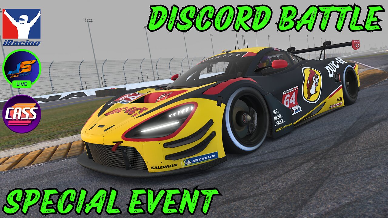 🔴 LIVE - iRACING - DISCORD BATTLE - GTP/GT3 AT DAYTONA!