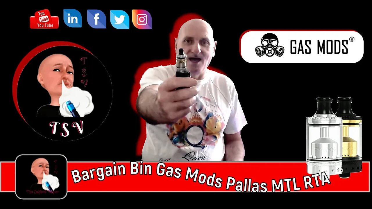 Bargain Bin Gas Mods Pallas MTL RTA