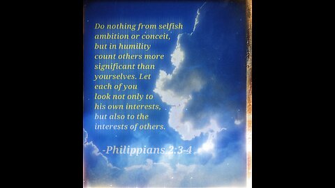 Philippians 2:3-4