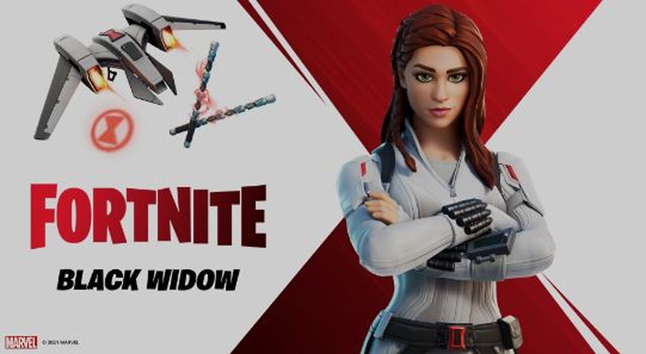 BLACK WIDOW | SNOW SUIT (Marvel Series)-Fortnite