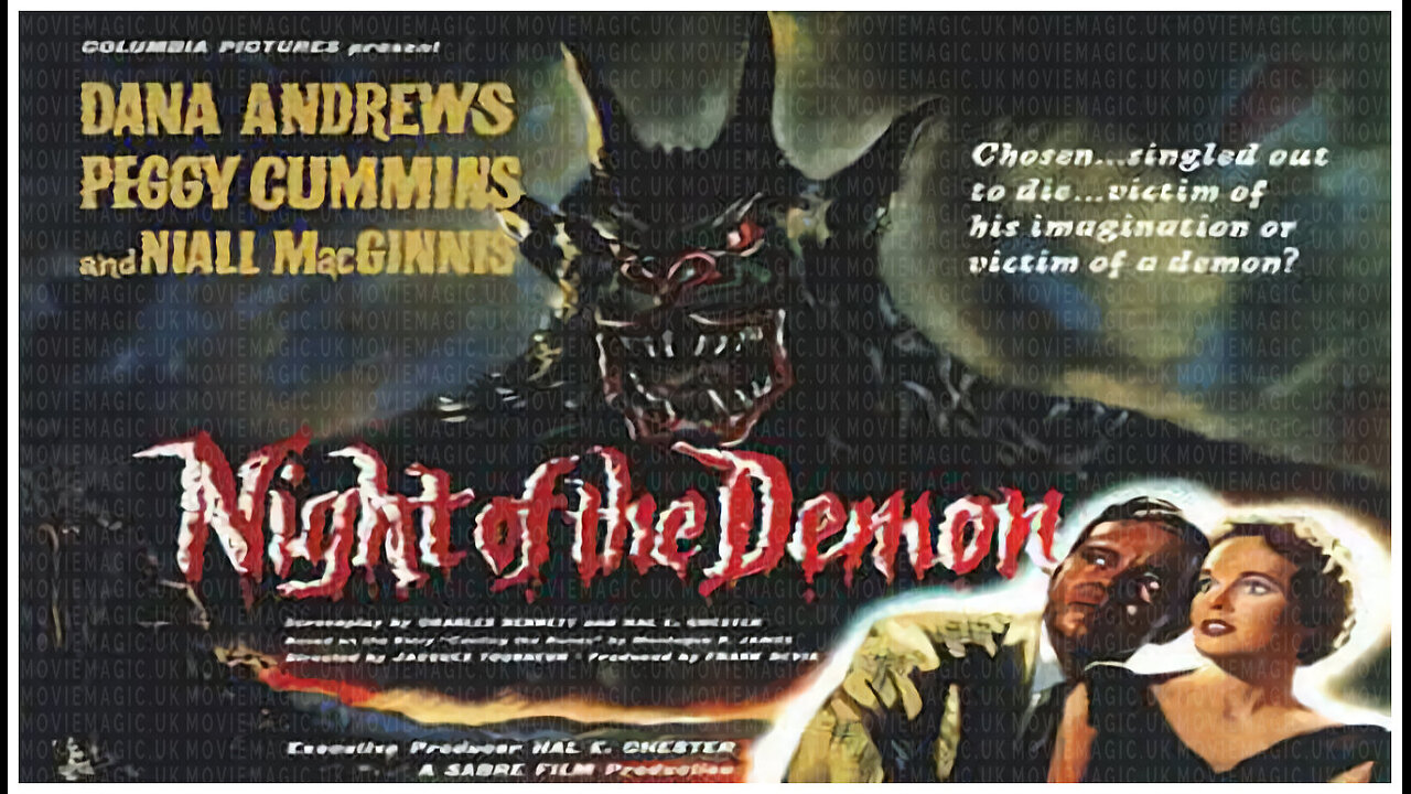 🎥 Night of the Demon - 1957 - 🎥 TRAILER & FULL MOVIE