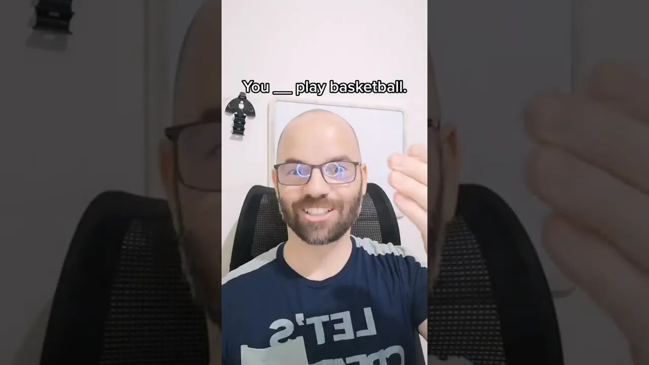 Negative form in English - Inglés con James #shorts