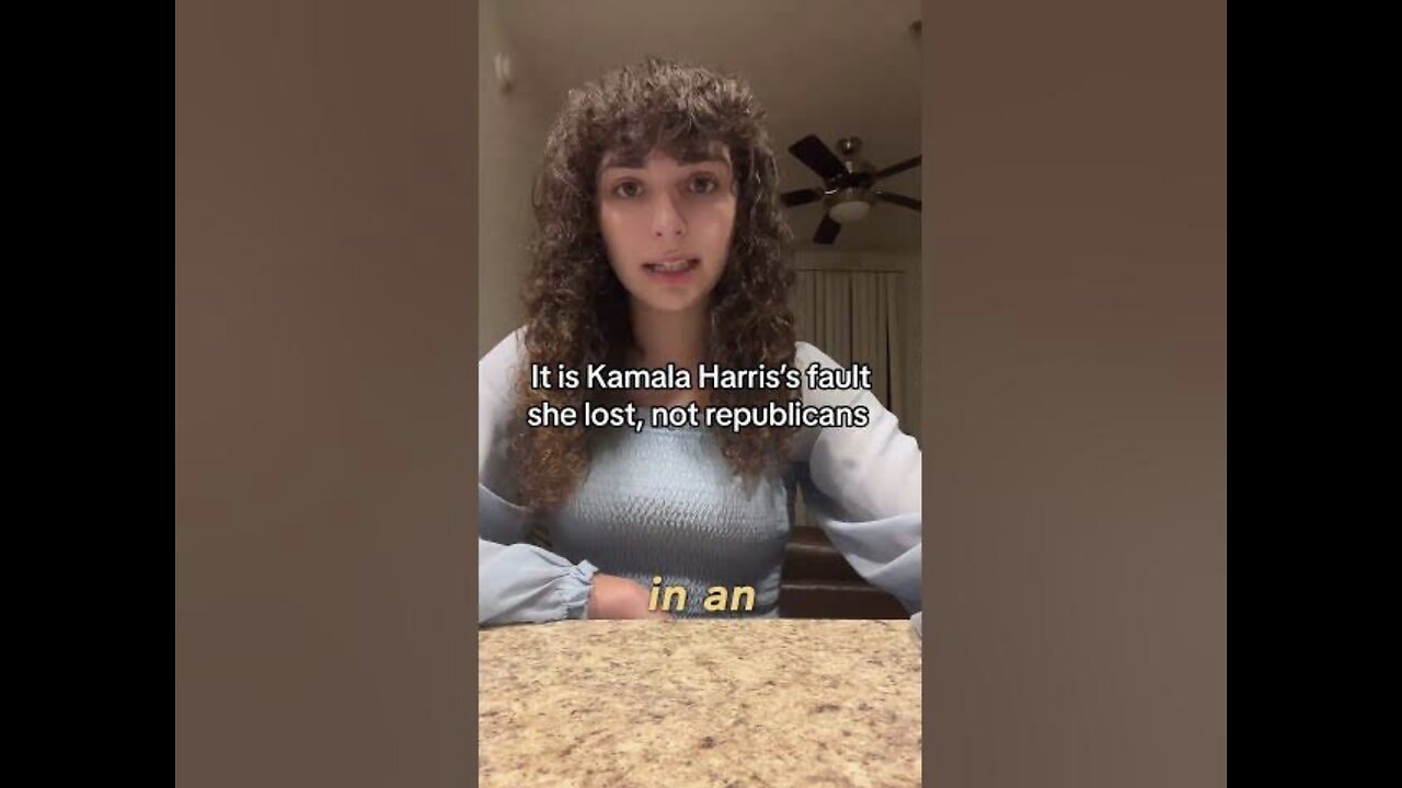 Girl PROVES Why Kamala Lost in 60 Seconds