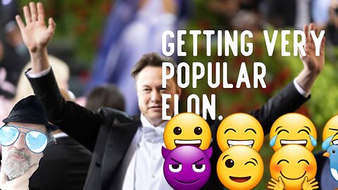 Elon Musk Is Most Followed On Twitter. 😀😁😂🤣😈😉🤗🐦